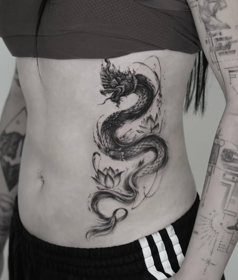 japanese tattoo by jian liang