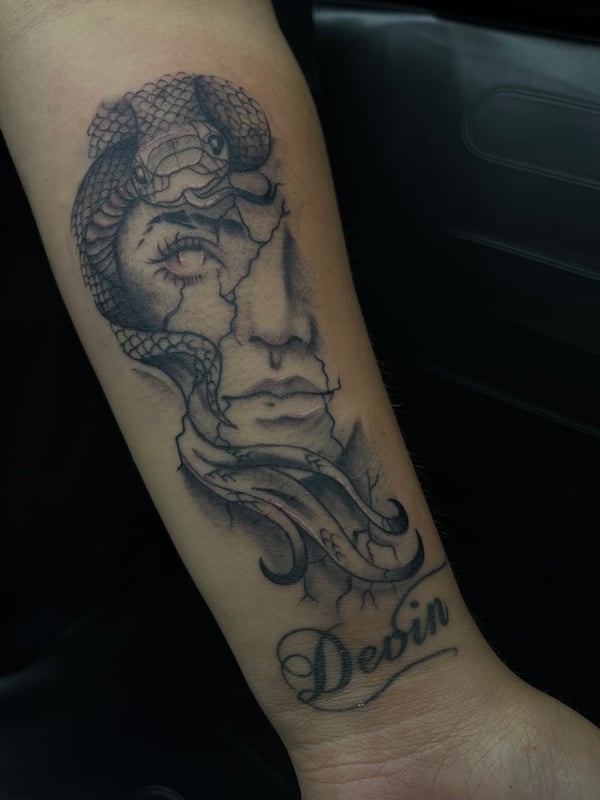 black & grey tattoo by Mr._Folks — los angeles