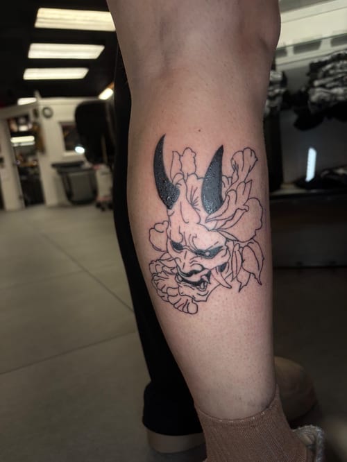 sleeve tattoo by hannah, los angeles