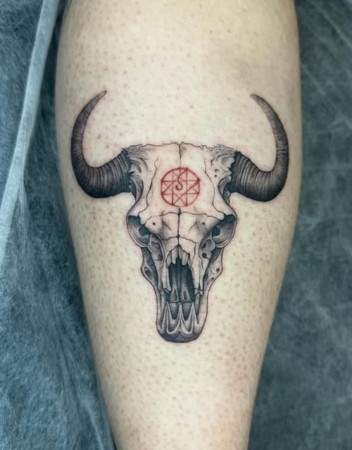 dotwork tattoo by otaybeatdown in los angeles