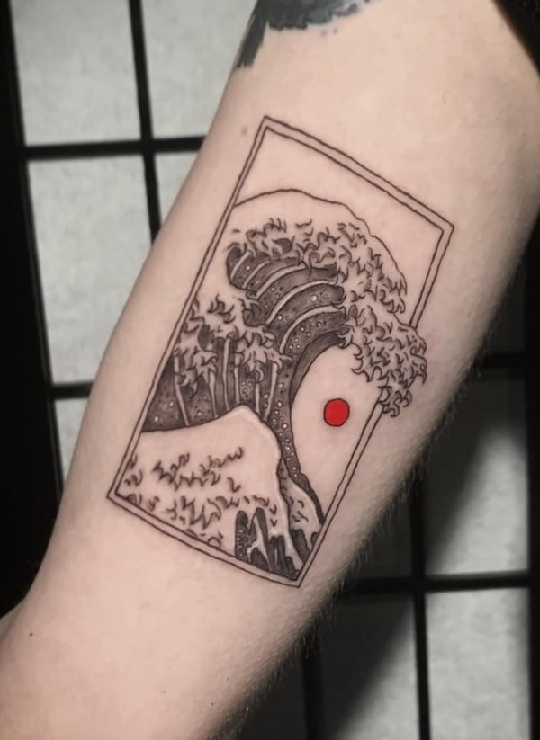 linework tattoo by Shelby Bianco — los angeles