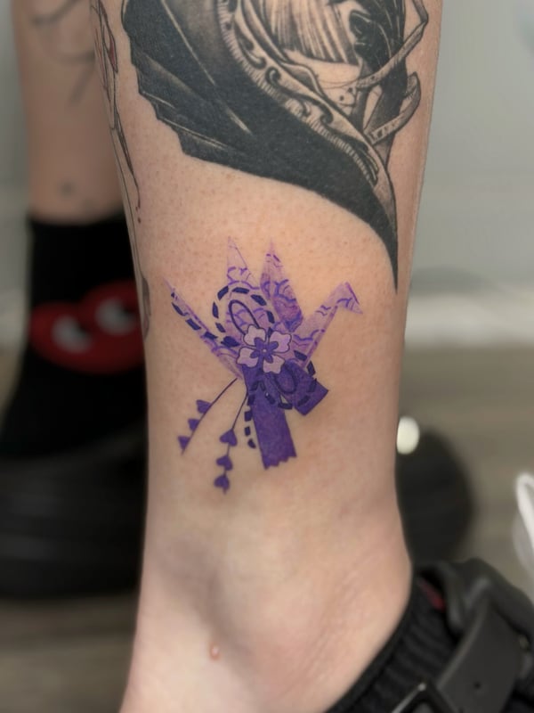 illustrative tattoo by Rae kaku — los angeles
