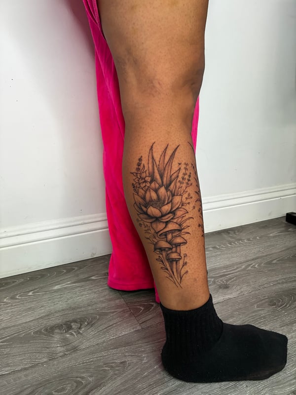 blackwork tattoo by Edgar Armas Rodriguez — los angeles