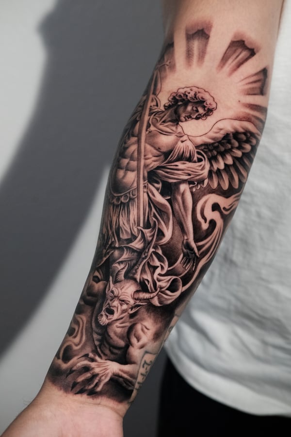 realism tattoo by Johnny Ayala — los angeles