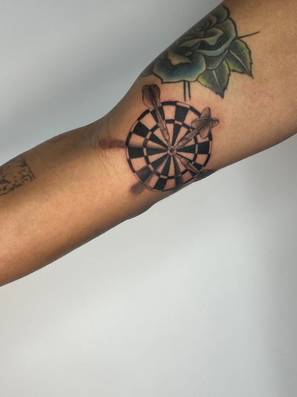 blackwork tattoo — by Brian Kies, los angeles