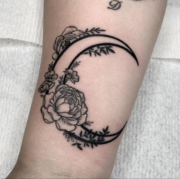 fine line tattoo by Vince Espinoza — los angeles