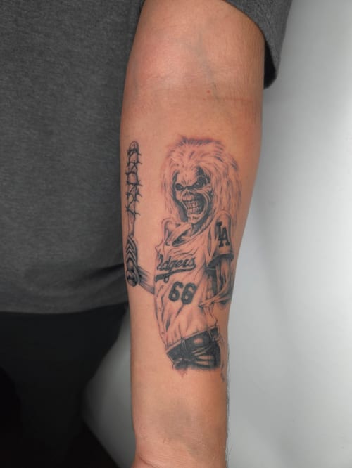 memorial tattoo by ashynucklestattoo, los angeles