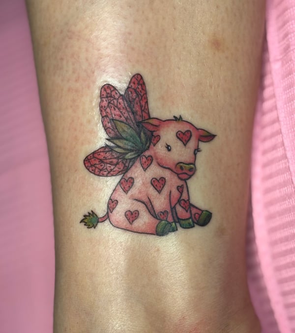kawaii tattoo by Dead Pretty Tattoos — los angeles