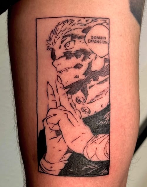 naruto tattoo by nj tattooz, los angeles