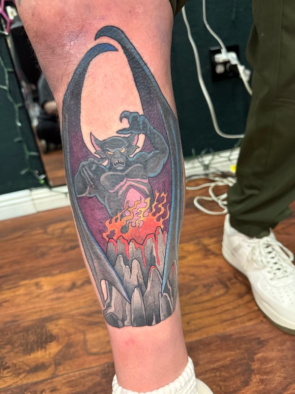 neo-traditional tattoo by Jessica Linden — los angeles