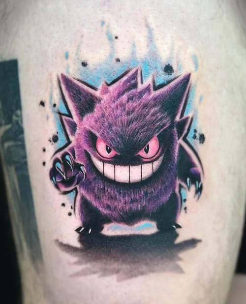 neo-traditional tattoo by jian liang in highland park, los angeles