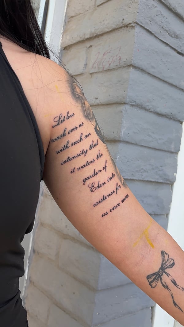 tattoo tattoo — by arika, colton, ca