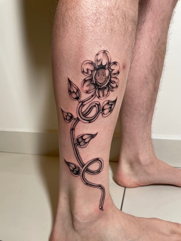 blackwork tattoo — by Brian Kies, los angeles