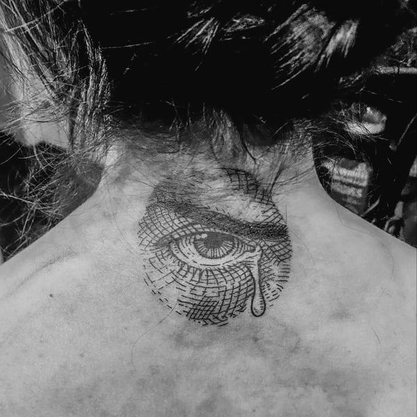 blackwork tattoo by Tag Devilish — los angeles