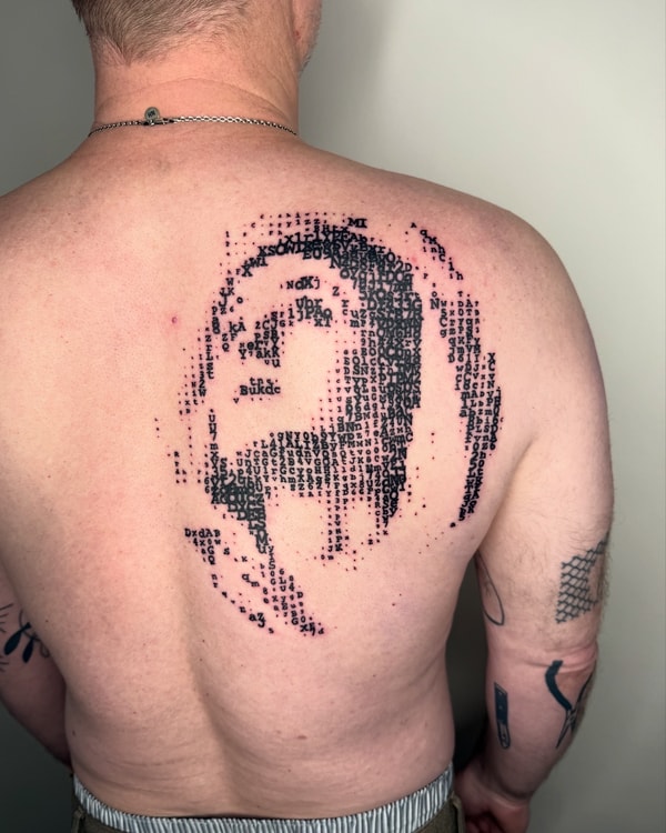 blackwork tattoo by level tattoo in los angeles