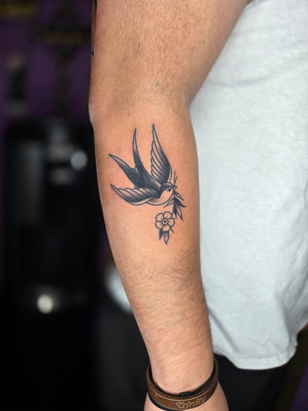 blackwork tattoo by ashynucklestattoo — los angeles