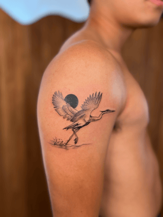 fine line tattoo by Dylan Aiello
