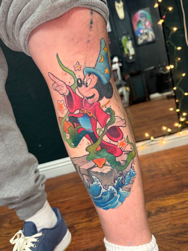 illustrative tattoo by Jessica Linden — los angeles