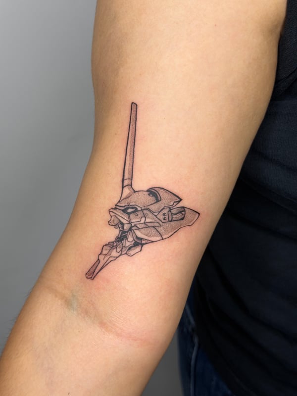 linework tattoo by lunayflorestattoo — los angeles