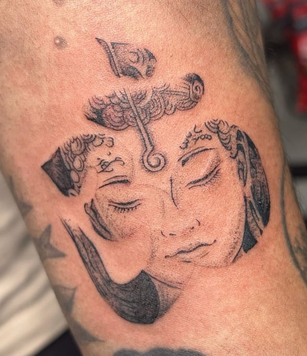 blackwork tattoo by NJ TATTOOZ — los angeles