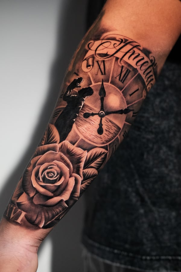 realism tattoo by Johnny Ayala — los angeles