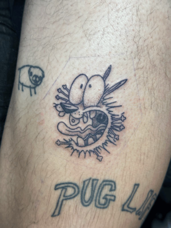 linework tattoo by Garrick {Gman} lee — los angeles