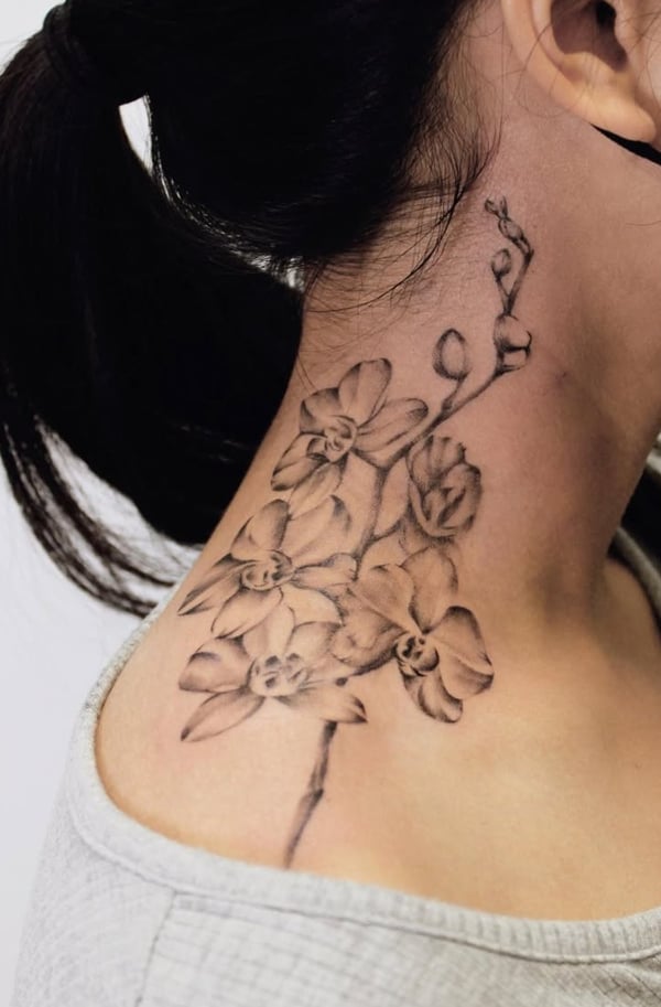 black & grey tattoo by Jian Liang — los angeles