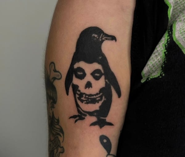 blackwork tattoo by velvet devil — los angeles