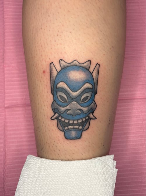 neo-traditional tattoo by dead pretty tattoos in los angeles