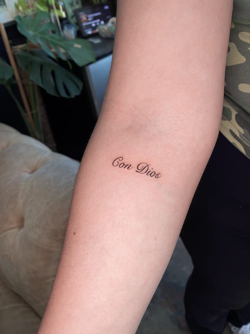minimalist tattoo by katlyyons in mid-city, los angeles