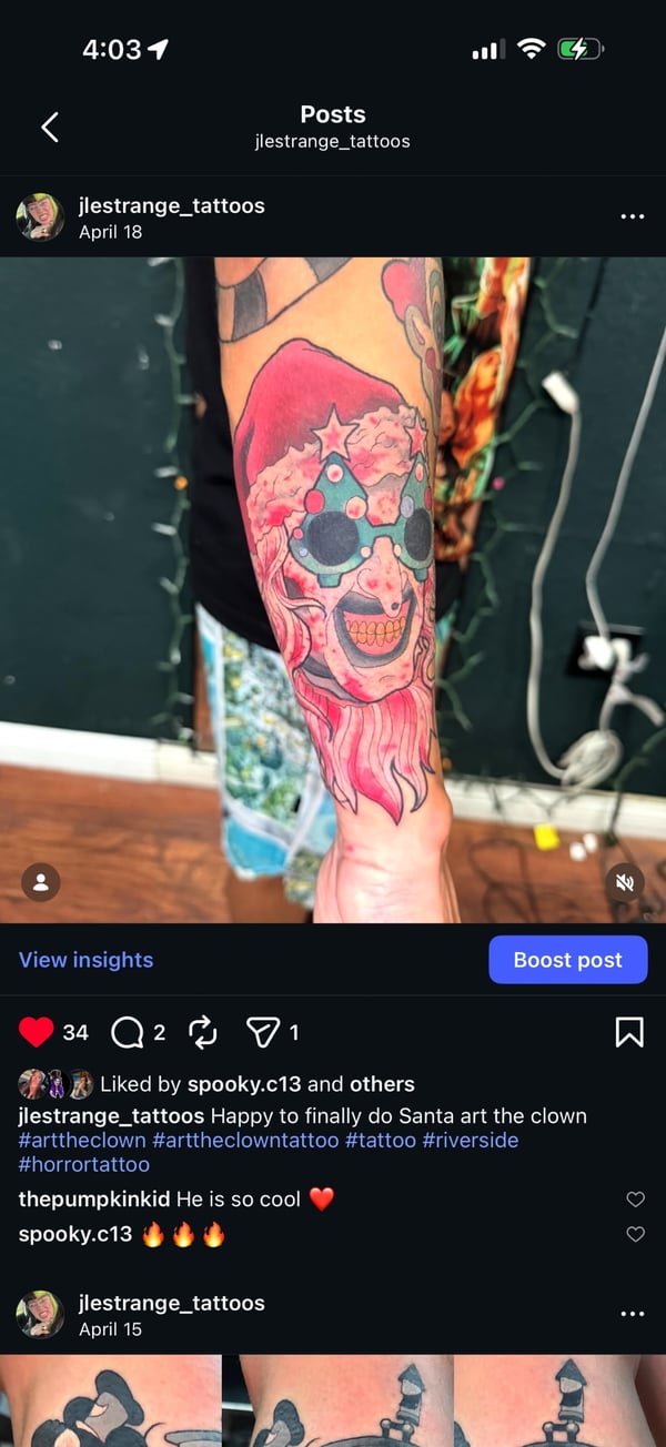 neo-traditional tattoo by Jessica Linden — los angeles