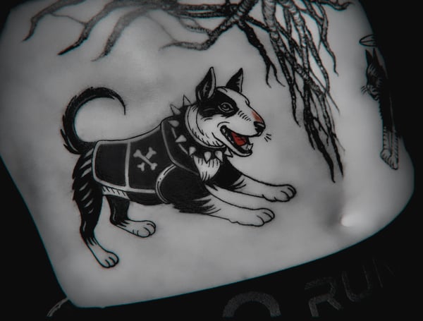 illustrative tattoo by Tag Devilish — los angeles