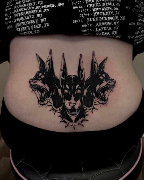 illustrative tattoo by emily in los angeles