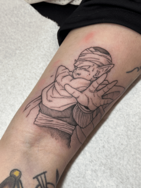 anime tattoo by Garrick {Gman} lee — los angeles