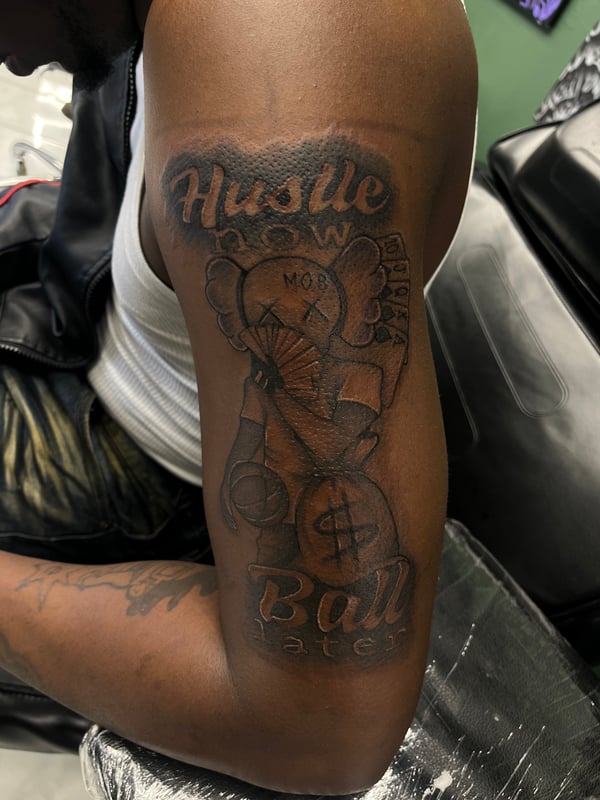 blackwork tattoo by Mr._Folks — los angeles