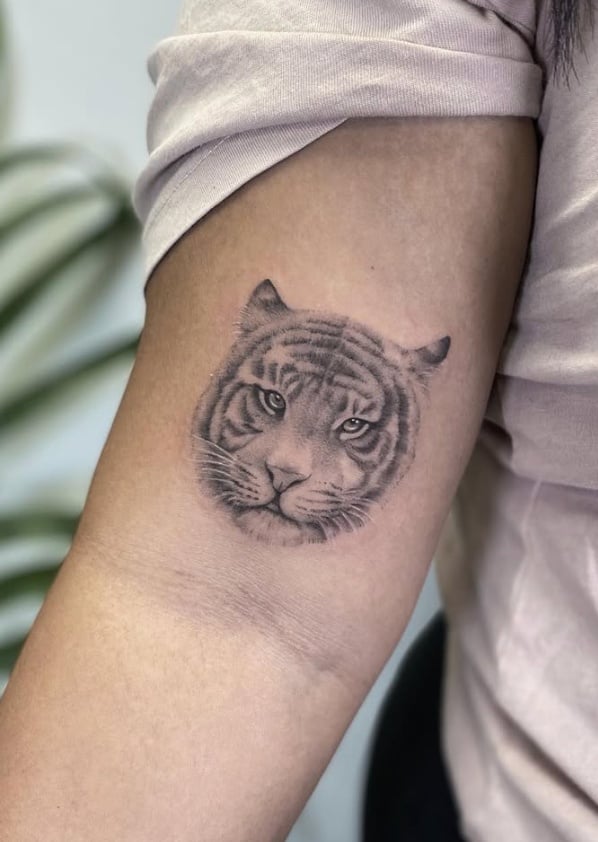 realism tattoo — by Jian Liang, los angeles