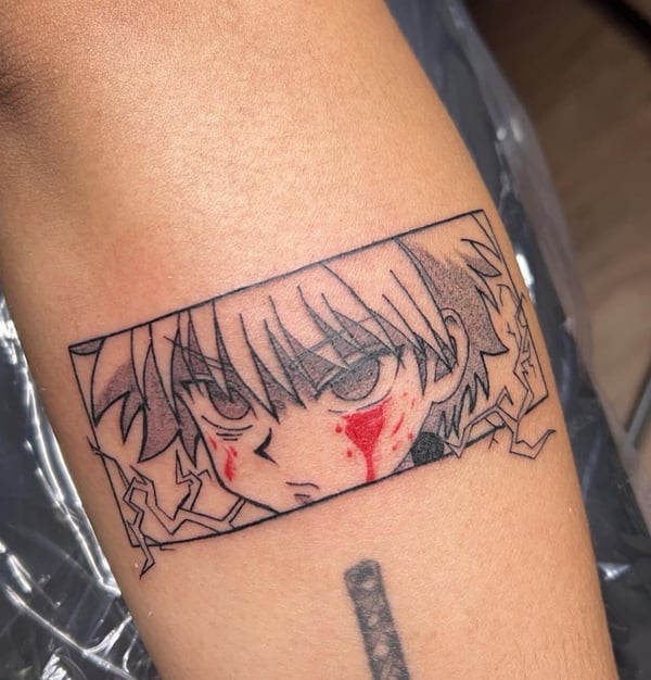 anime tattoo by NJ TATTOOZ — los angeles