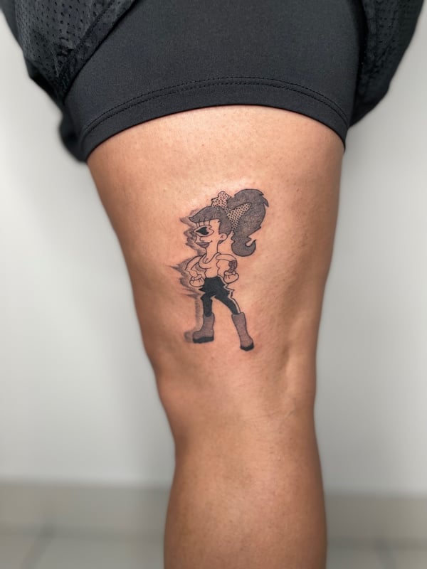 blackwork tattoo — by Brian Kies, los angeles