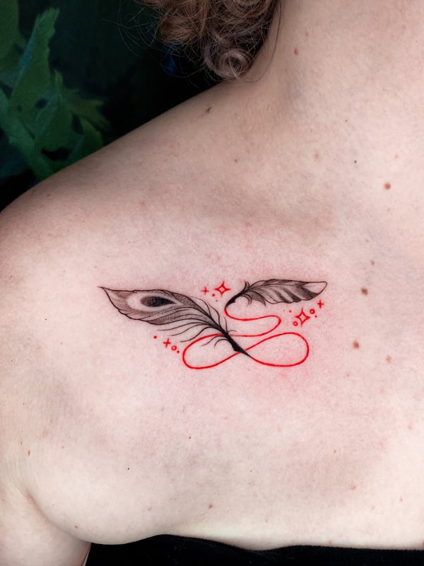 fine line tattoo by katlyyons — los angeles