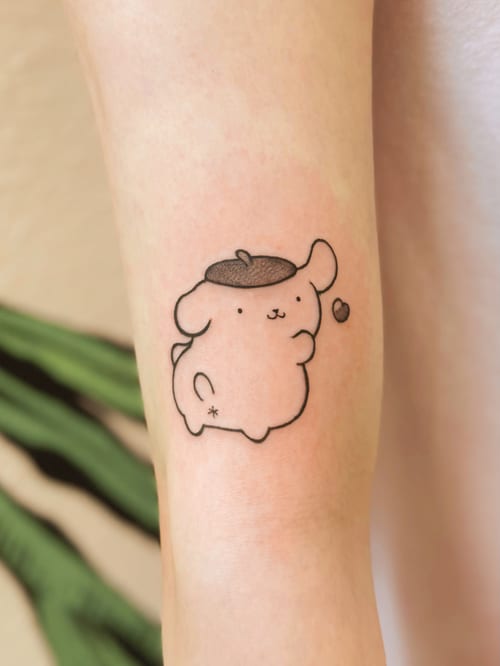 minimalist tattoo by tweetwee in los angeles