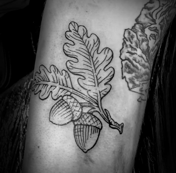 linework tattoo by Tag Devilish — los angeles