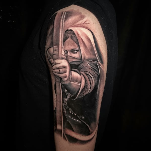 realism tattoo by Travis Ross — los angeles