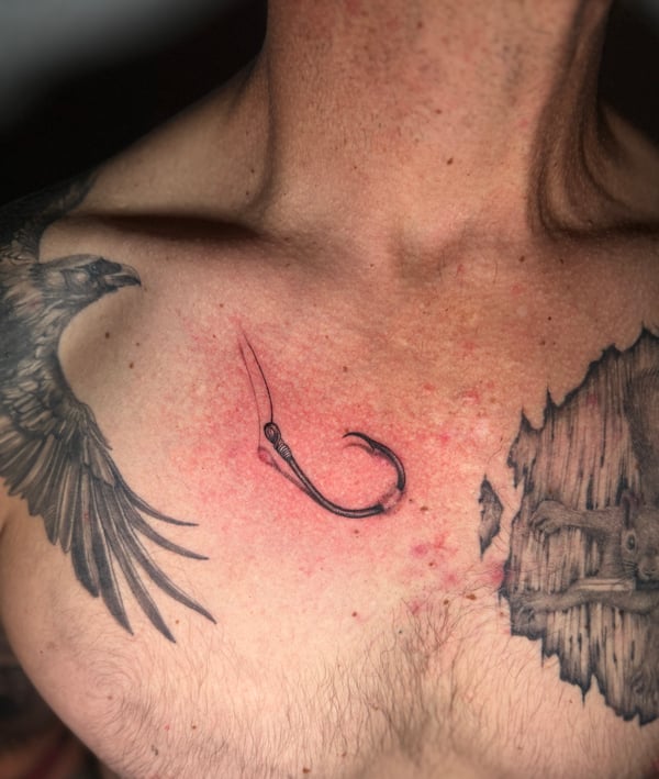 black & grey tattoo by 钟逸政 — los angeles