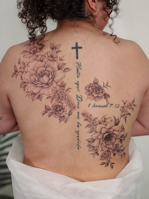 tattoo by melanie benoit in north hollywood, los angeles