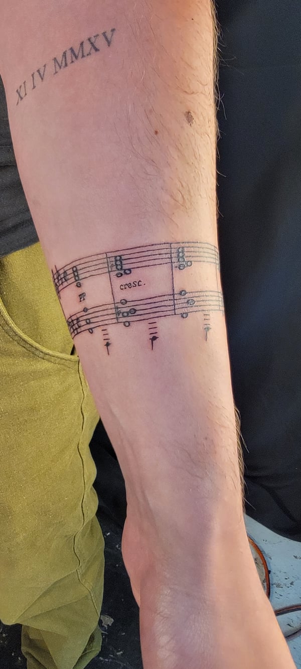 blackwork tattoo by Kadriya Truvillion — los angeles