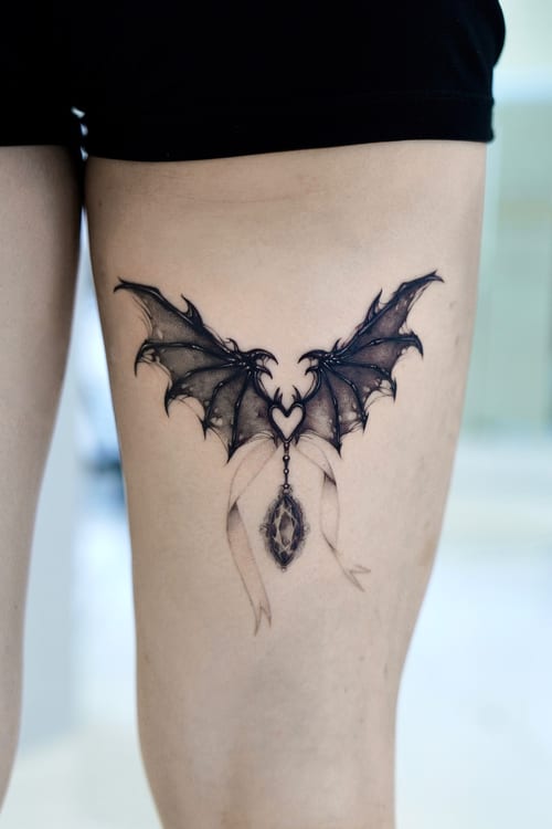 ornamental tattoo by otaybeatdown in los angeles