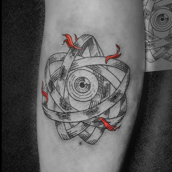 blackwork tattoo by Tag Devilish — los angeles