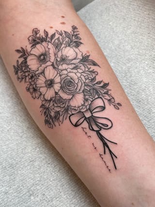fine line tattoo by Vince Espinoza