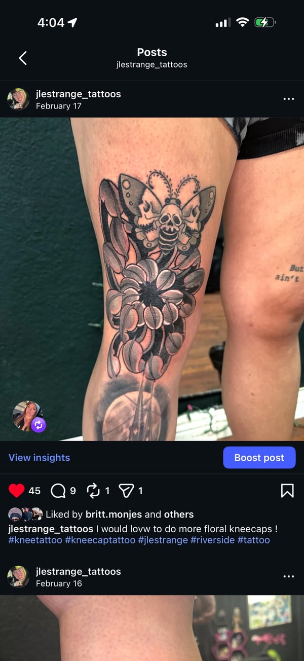 neo-traditional tattoo by Jessica Linden — los angeles