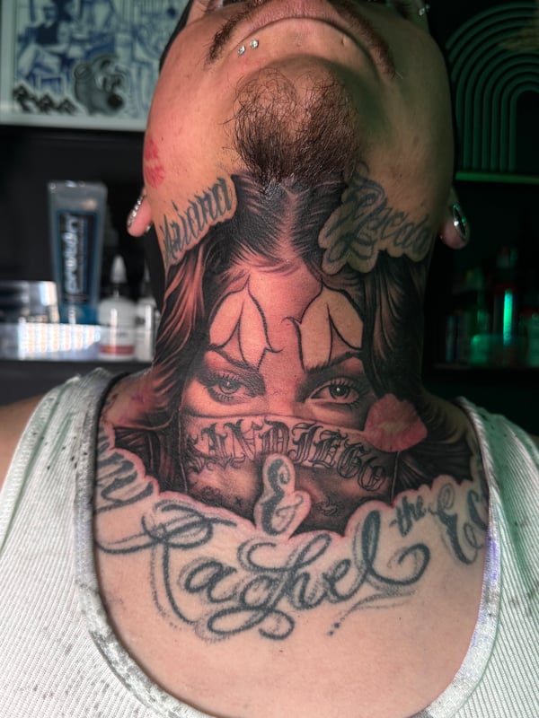 black & grey tattoo by Eddie Rodriguez — los angeles